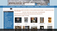 Desktop Screenshot of antik-variat.cz