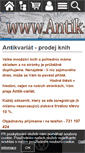 Mobile Screenshot of antik-variat.cz
